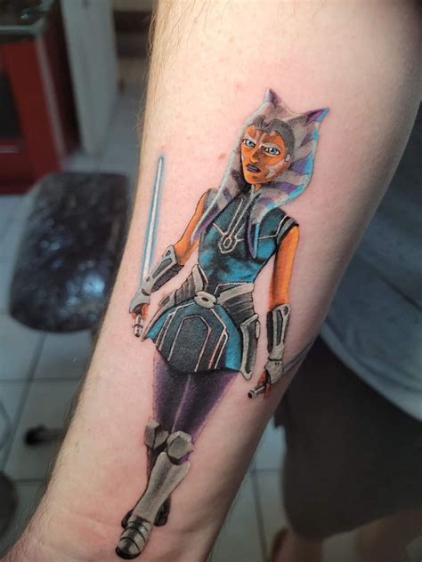 ahsoka tano tattoo|ahsoka tattoo designs.